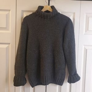 H&M Gray Cowl Sweater size M